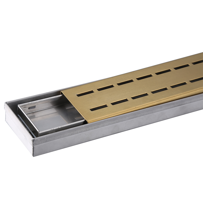 Linear Bath Room Stainless Steel Shower Drain fossa Exhaurire operculum 304/316 pvd XYC-104